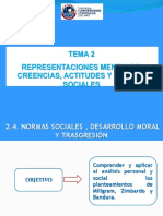 Normas Sociales, Desarrollo Moral y Trasgresión