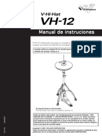 Manual Roland VH-12 - OM - SP Hi Hat