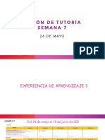 Sesión de Tutoría - S7-Horario