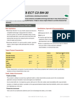 Shell Helix HX8 ECT C3 5W-30: Main Applications Specifications, Approvals & Recommendations