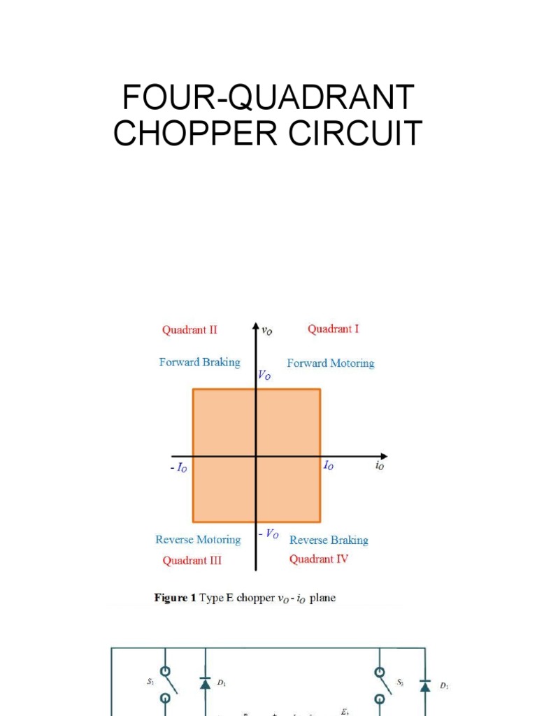 FourQuadrant Chopper Circuit PDF