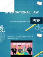 International Law - Powepoint