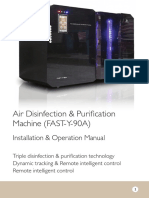 3 2 1 Manual of Air Disinfection Purification Machine 7.1