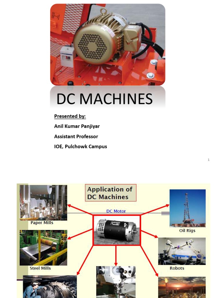 DC Machine | PDF | Electromagnetism | Mechanical Engineering