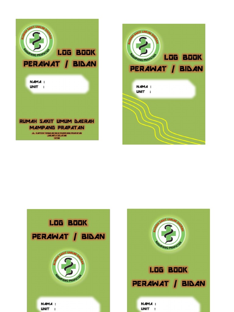 Format Cover Log Book | PDF