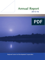 Annual Report - Regional Centre For Development Cooperation