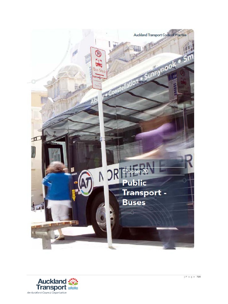 Accessible Bus Stop Design Guidelines | PDF | Accessibility | Bus