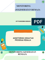 Monitoring Posyandu Remaja 2022