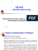 TELEMETRY AND SCADA ANALOG COMMUNICATION TECHNIQUES