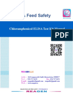 REAGEN Chloramphenicol (CAP) ELISA Test Kit Manual
