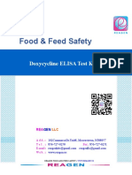REAGEN Doxycycline ELISA Test Kit Manual