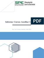 Informe Cursos Auxiliar Contable