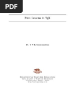 Download First Lessons in LaTeX by krishnachandranvn SN62771382 doc pdf