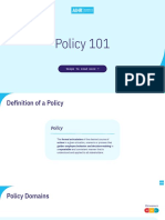 Policy 101 Downloadable