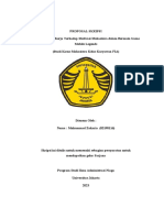 Revisi Proposal Muhammad Zakaria