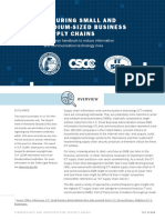 CISA - Securing SMB Supply Chains - Resource Handbook - 508