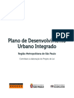 PDUI Região Metropolitana SP