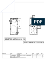 Ground Floor Electrical Lay Out Plan Second Floor Electrical Lay Out Plan