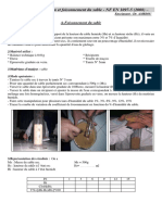 TP. N°3/ Teneur en Eau Et Foisonnement Du Sable - NF EN 1097-5 (2008)