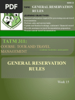 Week 15-16 Tatm 311 - Fare Calculation, Travel Docs and Airport Procedures PPT 2020