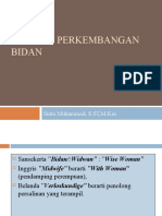 Sejarah Perkembangan Bidan