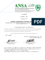 Certificado de Vilancia - Jorge
