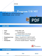 UHMT - Production TPH - Dzaky Hilmy Asfe