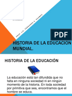Ppt. Historia de La Educacion II