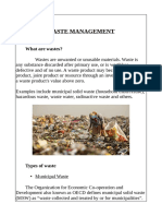 Waste Management PDF