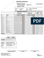 Bachillerato Técnico Informática REPORTE DE EVALUACIÓN