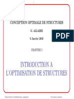 Conception Optimale de Structures