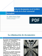 La Eliminación de Documentos en El Archivo Desconcentrado de La Red Asistencial Rebagliati