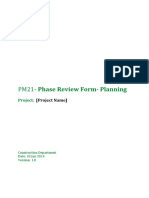PM21-Phase Review Form - Planning - 1.0