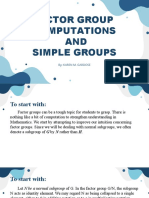 Factor Group Computations and Simple Groups