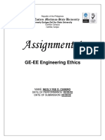 CUBERO - GE-EE Engineering Ethics