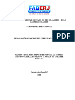 Mateus 5.13-16 - Uma Breve Introdução Ao Sermão Contracultural de Cristo - A Práxis Do Caráter Cristão