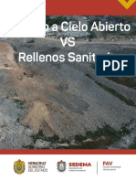 Tiraderos a cielo abierto vs rellenos sanitarios: impacto y normatividad