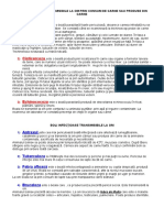 Boli Parazitare Transmisibile La Om Prin Consum de Carne Sau Produse Din Carne