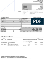 Resumen estado cuenta bancaria  caracteres