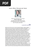 Como Obter Energia Do Vazio
