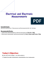 Essential Instruments and Measurements