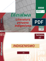 PPT SEMANA 17 - Literatura peruana Indigenismo