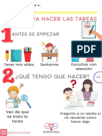 Autoinstrucciones Pasos para Hacer Las Tareas