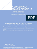 Caso Clinico Endodoncia Diente 15