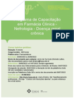 Programa de Capacitação em Farmácia Clínica - Nefrologia - Doença Renal Crônica - PNG