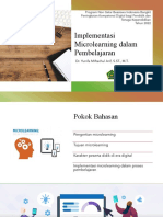 Implementasi Microlearning Dalam Pembelajaran
