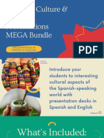 Spanish-speaking Countries Culture & Tradition Presentations in Spanish & English for Spanish Teachers