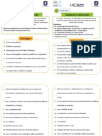 Estrategias 3.2 Habilidades Lectoras. Análisis de La Información