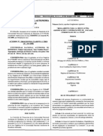 Reglamento para La Regulación, Adjudicación y Contratación de Locales Comerciales