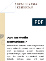 Media Komunikasi & Iklan Kesehatan